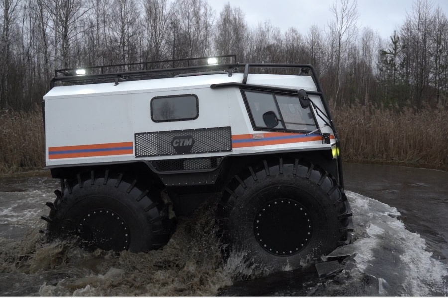 СТМ-3993 БП — амфибия, 6 мест, 800 кг