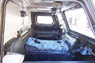 Кабина водителя