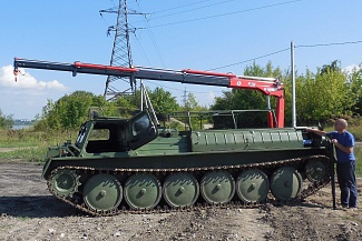 ГАЗ-34039 с КМУ