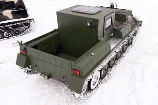 Вид с кормы ГАЗ-34039 (Смоточный комплекс-2)