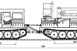 Снегоболотоход ТТМ 4902 Руслан (доработка согласно пожеланий Заказчика)